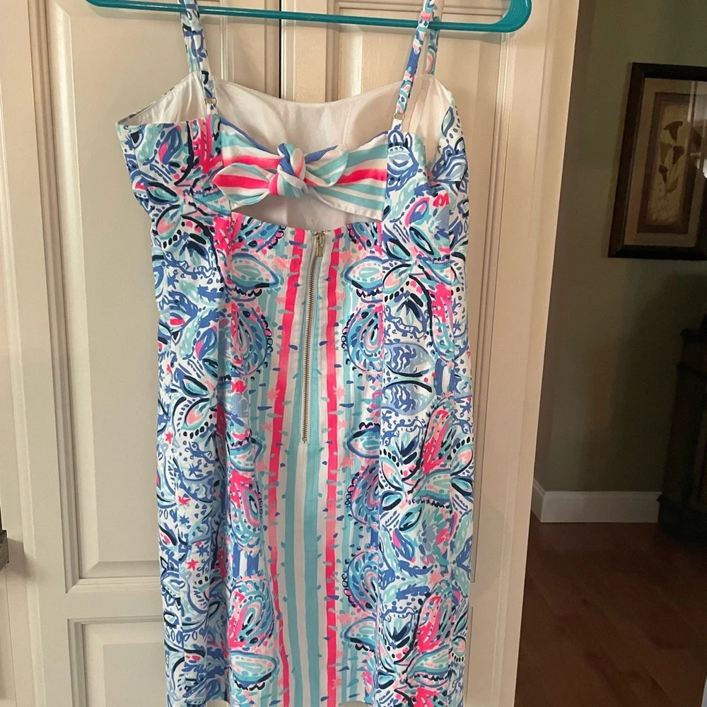 Lily Pulitzer Shelli Stretch Shift Dress - Picture 4 of 4